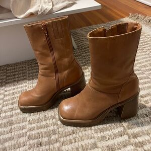 Steve Madden Heeled Booties Size 7